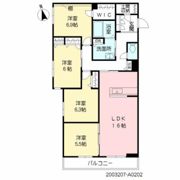 アネーロ春日の間取り画像