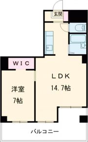 アプリーレ京町の間取り画像