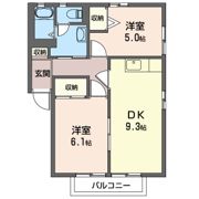 エステート コーワ Bの間取り画像