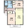 エステート コーワ Bの間取り画像