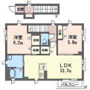 ミュール ド ノワの間取り画像