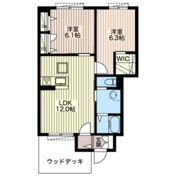 フラワータウン Cの間取り画像