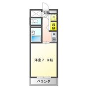 シャトーグロリアスの間取り画像