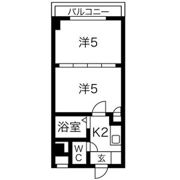 オアシス日向の間取り画像