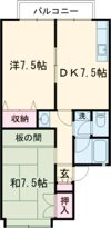 エルフォード有楽の間取り画像