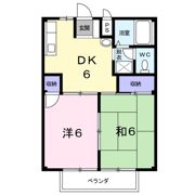 パレスヤマグチの間取り画像