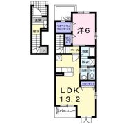 スッド スピアッツォ バイアAの間取り画像