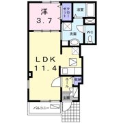 シティコートZUSHI Ⅱの間取り画像
