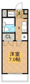 グレースパレMAEDAの間取り画像