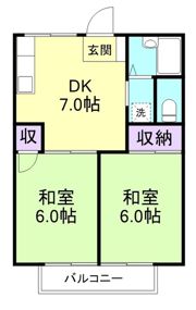 ガーデンハイツ有家の間取り画像