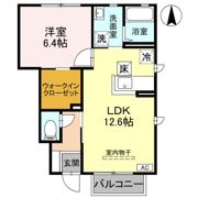 メゾン・アベニール Bの間取り画像