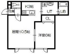 WAKE16の間取り画像