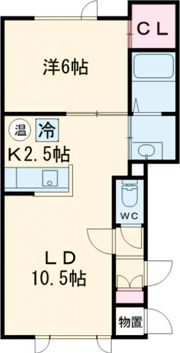 グレイスの間取り画像