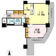 品川シーサイドビュータワー Ⅱの間取り画像