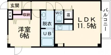 街区117の間取り画像