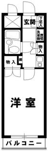 オーベル川崎の間取り画像
