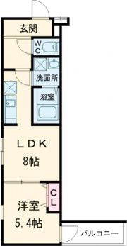 フジパレス庄内西町の間取り画像