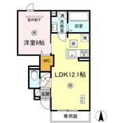 D-ROOM TK A棟の間取り画像