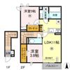 D-ROOM TK A棟の間取り画像