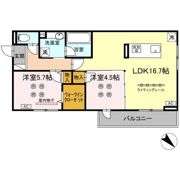 D-ROOM浅生の間取り画像
