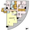ザ・パークハウス 鹿児島中央タワー2007号の間取り画像
