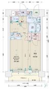 クリスタルグランツ京都西大路の間取り画像
