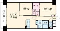 シュワーブ三国ヶ丘の間取り画像