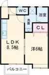 ドマーニの間取り画像