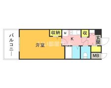 メゾン・ド・ヴィレ 大濠の間取り画像