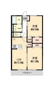 エトワール東大阪の間取り画像