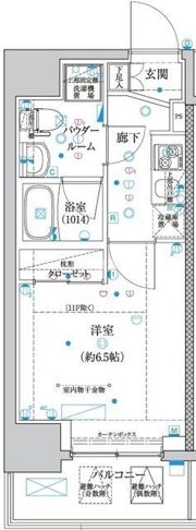 スパシエオーブ横浜の間取り画像