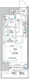 スパシエオーブ横浜の間取り画像