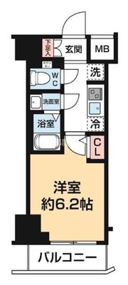 ルフレ プレミアム横浜リーヴァの間取り画像