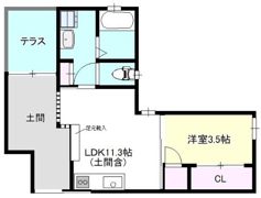 EASE.Minato eastの間取り画像