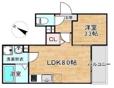 Crecia和白の間取り画像