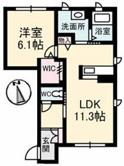 フェリーチェ中畝の間取り画像