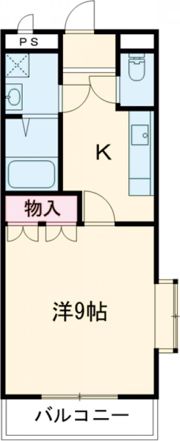 メルヴェールの間取り画像