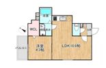 Crecia吉塚Ⅱの間取り画像