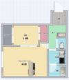 Hus LAGOMの間取り画像