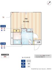 オークレジデンス川崎の間取り画像