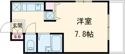 MESSAGE放出東の間取り画像