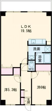 CUREZZA瀬田西の間取り画像