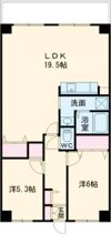 CUREZZA瀬田西の間取り画像