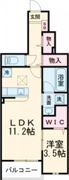コート・ド・ボーヌ深江南 南棟の間取り画像