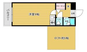 スリム藤崎Ⅱの間取り画像