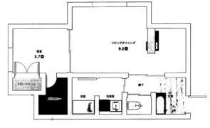 Hus LAGOMの間取り画像