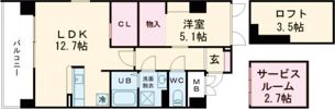 アムール ルッソの間取り画像