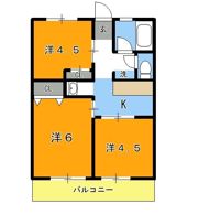 シティハイムジュエリーAの間取り画像