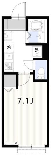 ベルンハルト馬橋の間取り画像