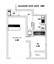 Bo LAGOMの間取り画像